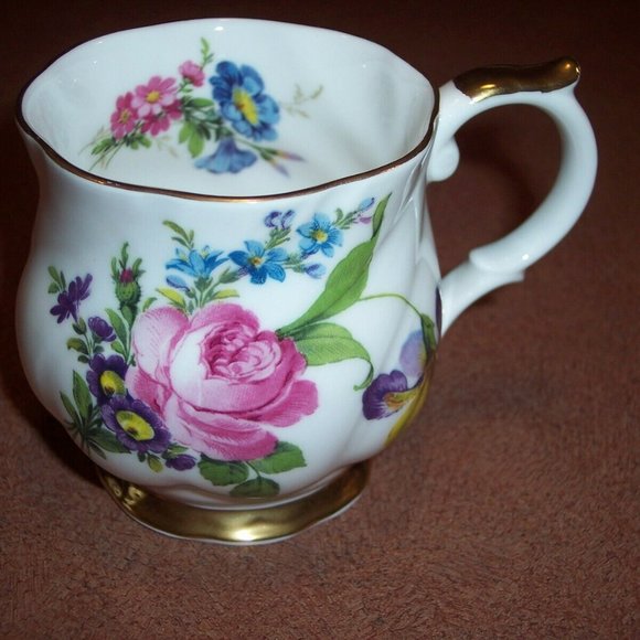 Queen's Kitchen Queens Fine Bone China Cup Haworth Made In England